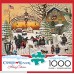 Buffalo Games Charles Wysocki A Christmas Greeting 1000 Piece Jigsaw Puzzle B073YF5NHX